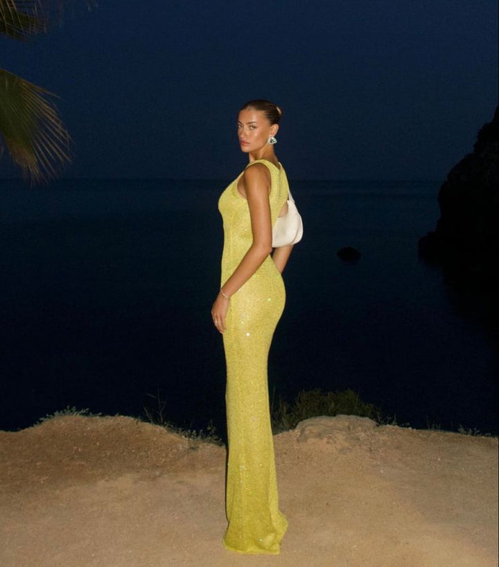 Elsie™ |  Ärmelloses Maxikleid