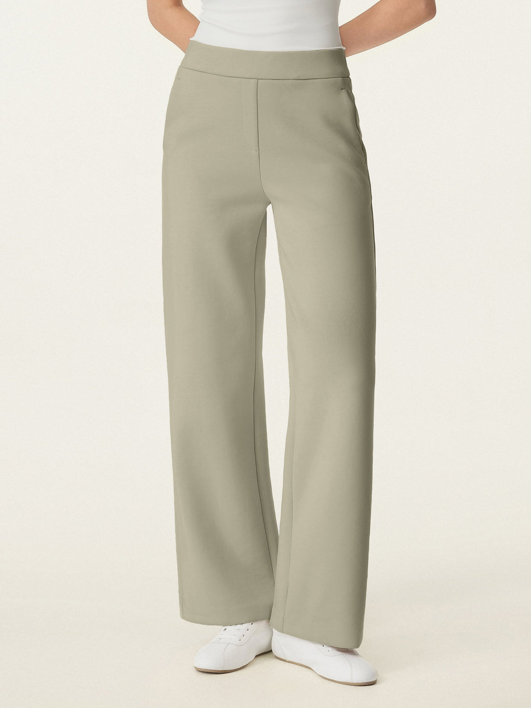 CHANTEL™ | Mid-Rise Pull-on Gerade Hosen