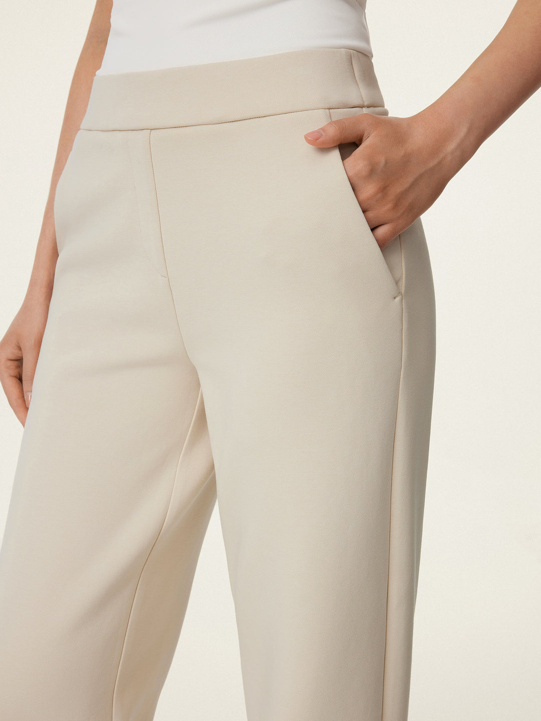 CHANTEL™ | Mid-Rise Pull-on Gerade Hosen