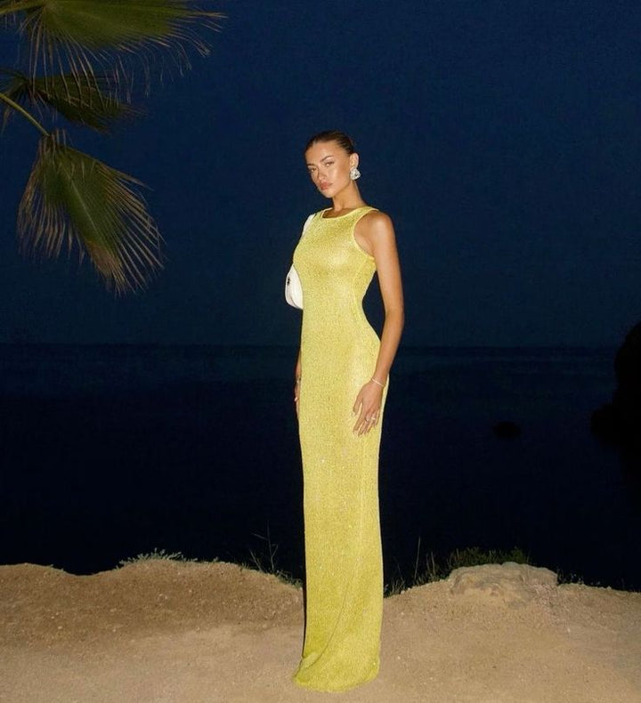 Elsie™ |  Ärmelloses Maxikleid