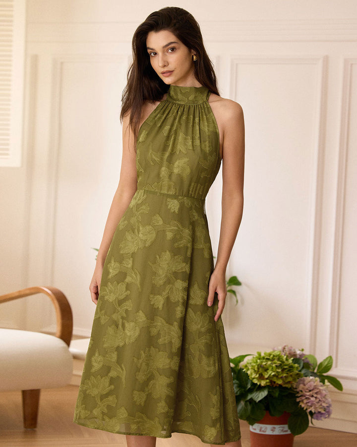 Jackie™ | Midikleid mit gerafftem Träger