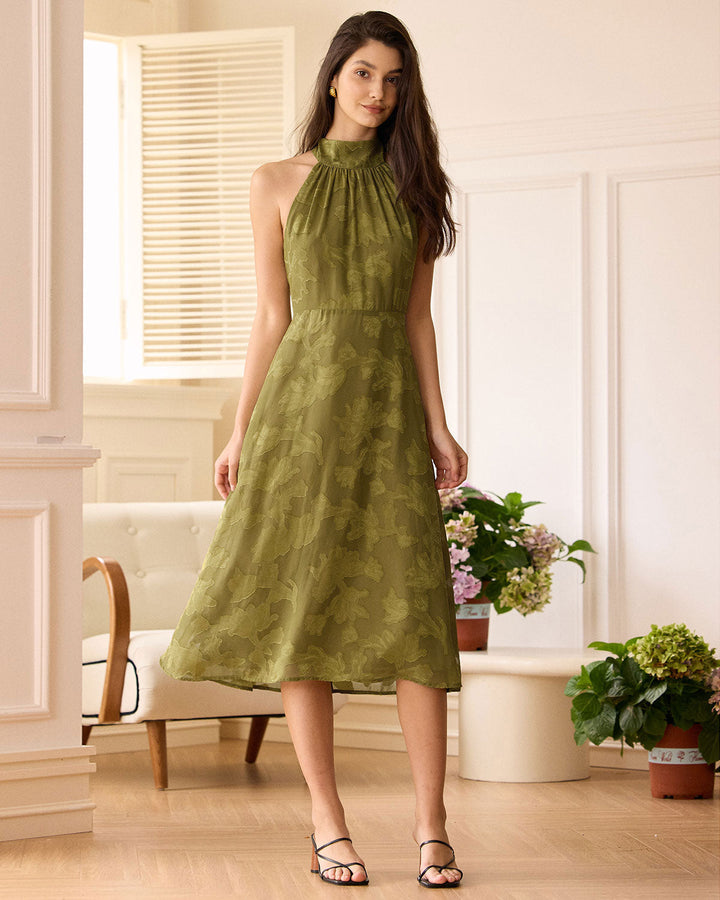 Jackie™ | Midikleid mit gerafftem Träger